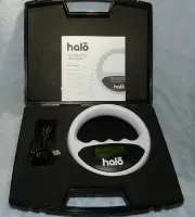 Halo Microchip Scanner with Carry Case WHITE