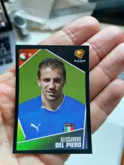 Panini Sticker Alessandro Del Piero Euro 2004 Mint Fresh from the Pack!