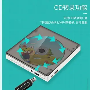 家用高清DVD播放機VCD影碟機CD光盤播放器兒童電影EVD行動小型便攜式一體讀碟機