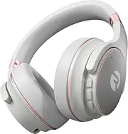 Everyday Wireless Bluetooth Over Ear Headphones, with Active Noise Cancelling, Awareness Mode and Built in Microphone, IPX 4(Rose Gold)