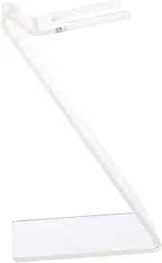 KAILIKETIY Hair Dryer Display Stand Adjustable Easel Wardrobe Bag Display Stand Stands Rack Bag Stand Shop Scarf Display Stand Diffuser Melt Wig Stand Bathroom Supplies Acrylic White