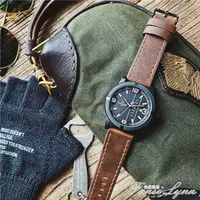 在飛比找樂天市場購物網優惠-領翔手錶時尚潮流男士皮帶錶歐美范潮男軍錶大錶盤復古飛行員手錶