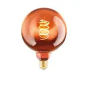 Eglo 4W LED E27 Decorative Dimmable G125 Vaporised Round Globe