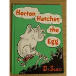 二手英文瑕疵童書 HORTON HATCHES THE EGG 大象荷頓在孵蛋 SEUSS, DR.精裝版 蘇斯博士繪本