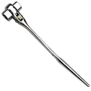 DYWISHKEY 19/22mm Scaffold Podger Ratchet Spanner Site Ratcheting Socket Wrench