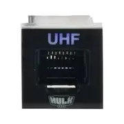 Hulk 4x4 Rj45 Uhf Socket Oe Rpl T/S New Toyota Square Blue Led - HU1475B