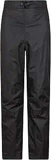 [Mountain Warehouse] Spray Short Waterproof Trousers - Taped Seams Rain Pants, Ripstop, Half Leg Zip