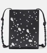 [Jil Sander] Jil Sander Tangle Small studded leather shoulder bag One Size black