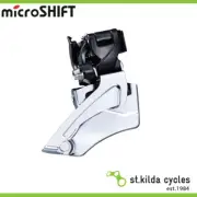Microshift Front Bike Derailleur - Marvo - 2 X 9 Speed - 34T/42T Ø34.9mm-Ø31.8mm