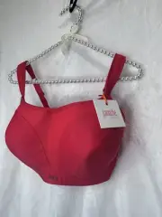 PANACHE Sport Fiery Red Full-Busted Underwire Sports Bra US 32H NWOT