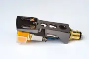 Titanium plated Headshell, mount, cartridge and stylus, needle for Technics S...