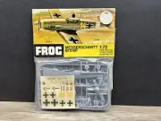 Vintage Frog Messerschmitt Bf109F 1/72 Scale Model Kit New