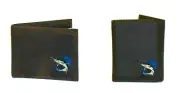 ZEP-PRO Leather Embroidered SAILFISH Wallet Bifold or Trifold