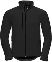[Russell] Mens Plain Soft Shell Jacket