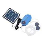 Solar Powered Oxygenator Water Oxygen Pump Pond Aerator Aquarium Air Pump Waterproof For Aquariums, Fish Tank, Pools, Ponds