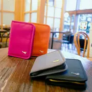 Honana HN-X958 Travel Passport Storage Bag ID Card Tickets Cell Phone Money Folding Holder Organizer 151 ROSE