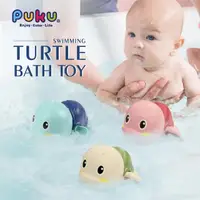 在飛比找momo購物網優惠-【PUKU 藍色企鵝】樂游小烏龜發條玩具(水/粉/綠)