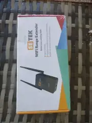 SETEK WiFi Range Extender Repeater Signal Booster 300 MBPS Black