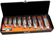 MotiveTech Fuel Pipe Socket Set Injector Pipe Socket Easy to Install Universal Oxygens Sensors Socket Tool for Car Repair Spanners