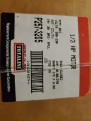 P257-3205 CARRIER CONDENSER FAN MOTOR 208/230V NEW