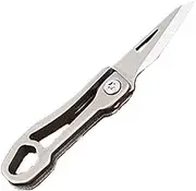 Mini Titanium Alloy Package Opener Knife, EDC Tiny 1.4 Inchs hang on a keychain, ultralight 0.18oz Portable Multifunction Tool