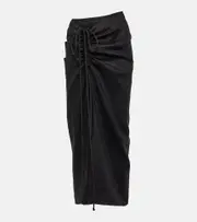[SIR] SIR Josefina linen maxi skirt AU 14 black
