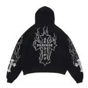 Bravest Flames Hoodie (Grey)
