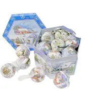 NNETM Joyful Jingle: 14-Piece Christmas Tree Ball Ornament Set