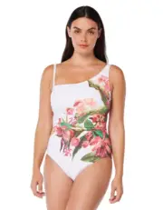 Bleu Rod Beattie Return To Rio One Shoulder One Piece Size 8 New