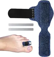 Toe Splint, Breathable Toe Straighteners for Crooked Toes, Cushioned Toe Corrector, Toe Straighteners for Curled Toes, Bent Toes, Toe Discomfort