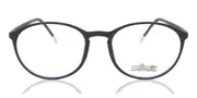 Silhouette SPX Illusion 2940 9030 Men's Glasses Black Size 49 - Private Health Rebate - Blue Light Block Available