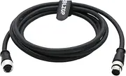 ZBLZGP M12 Aviation A-Coded 17 Pin Sensor Shielded Signal Cable IO Trigger Power for Datalogic Deloitte Sick YF2ASD (Male to Female, 17 Pin A-Coding, 2M) (Male to Female, 17 Pin A-Coding, 2M)
