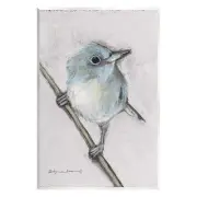 Wildlife Perched Bird Painting Wall Plaque Art, Design by Stephanie Workman M...