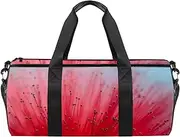Calliandra Flowers Designed Travel Duffel Bag Luggage Tote Bag Gym Sports Bag for Man Women