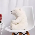 2023新款可愛北極熊毛絨玩具 娃娃 公仔 北極熊睡覺抱枕 玩偶 兒童玩具 兒童禮物 擺件 裝飾