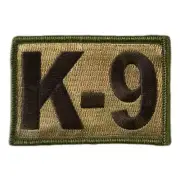 VELCRO® BRAND Fastener Morale Patch K9 K-9 MULTITAN 3x2"
