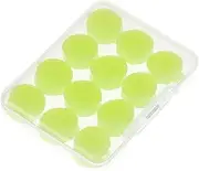 Concert Ear Plugs 12 Pack Silicone Sleep Ear Plugs Water-resistant for Shower Noise-canceling for Men Women