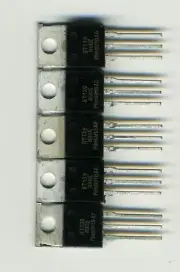 5 X BT139-800 Philips Triacs 800V - 16A Gate Sensitive