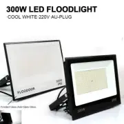 Outdoor 300W LED Flood Light Cool White Garden Waterproof Security Floodlight AU