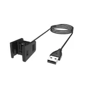 1 Meter Watch Charging Clip For Fitbit Charge 2 Black Chargers & Docking Stations