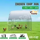 Chicken Run Coop Pet Walk In Cage Chook Shelter Dog Cat Enclosure Rabbit Hutch