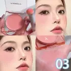 Cream Face Blush Natural Blendable Blusher Sweat Resistant Non Greasy