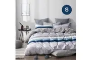 Blue Mind Design Cotton Quilt Cover Set