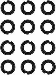 12 sets of 1/2" Impact Retaining Ring,Square Drive Socket Retainer Ring Clip with O-Ring Or Milwaukee Type Impact Wrenchs