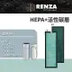 RENZA 適用3M靜炫款淨巧型靜音款空氣清淨機FA-X50T FA-X30 00UCRC-2 00UCF-2濾網 濾芯 濾心