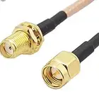 6 Inch SMA male plug to female Jack Extender Jumper Cable RG316 USA High Quality