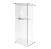 Plexiglass Clear Christian Lucite Church Pulpit Conference Lectern School Podium