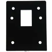 BDS Packer Packing Plate 09351155 10mm To Suit Lockwood 001 Deadlatch Black