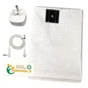 Organic Grounding Sheet 10% Silver for Bed Sleeping Therapy with Safest Ground