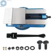 6 in × 7.5 in Lockdown CNC Milling Machine Bench Vise With 360° Swiveling Base